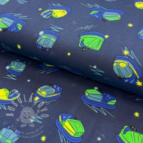 Úplet NEON Bumper cars midnight blue