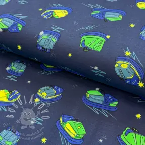 Úplet NEON Bumper cars midnight blue