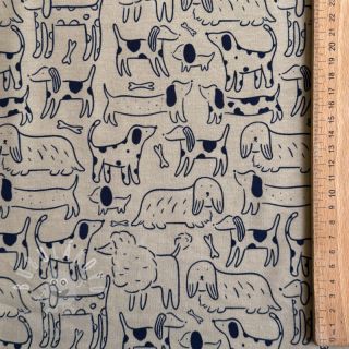 Úplet Dogs army green