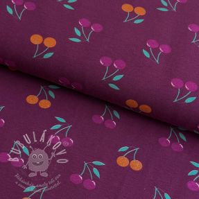 Úplet GLITTER Cherries berry