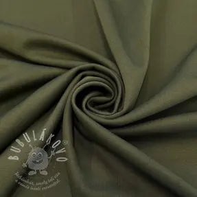 Látka na dámský kostým CREPE Deluxe forest green