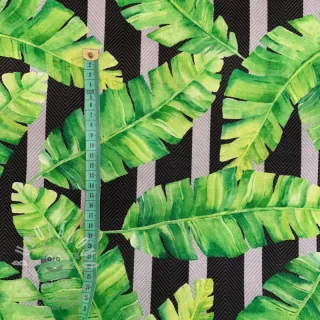 Dekorační látka s teflonovou úpravou TROPICAL LEAF GARDEN