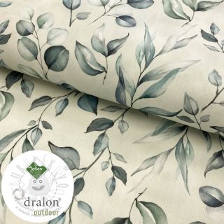 Dekorační látka s teflonovou úpravou HANDPAINT PLANT LOVER