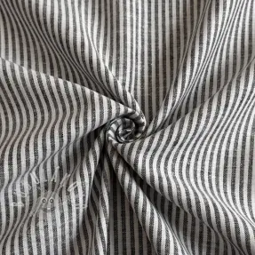Len s bavlnou Stripe black