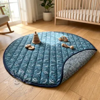 Bavlněná látka QUILT DOUBLE SIDED Stripe design A