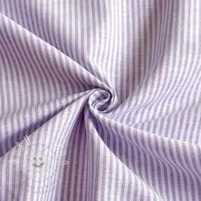 Len s bavlnou Stripe purple