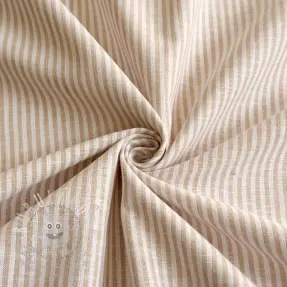 Len s bavlnou Stripe naturals