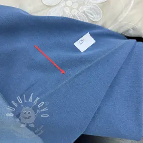 Teplákovina DENIM bleached II.třída