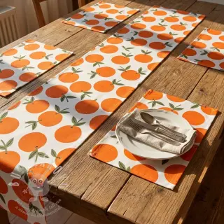 Dekorační látka Fruits design C