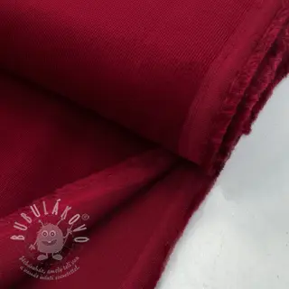 Manšestr tenký dark red