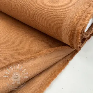 Manšestr tenký caramel
