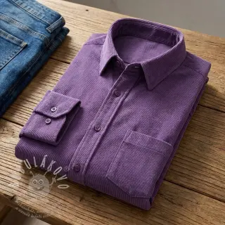 Manšestr tenký lavender