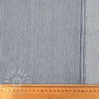 JEANS DENIM 8.5 OZ Small stripe blue