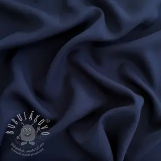 Lyocell navy blue