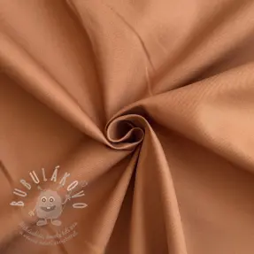 Bavlněná látka TWILL Mango cognac