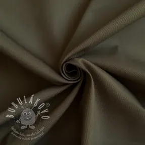 Bavlněná látka TWILL Mango olive green