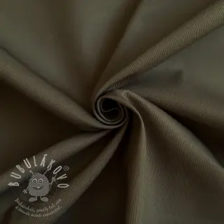 Bavlněná látka TWILL Mango olive green