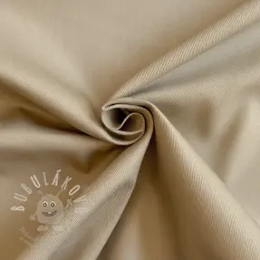 Bavlněná látka TWILL Mango light sand