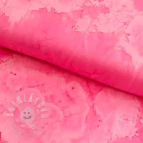Viskóza Marble marmor fuchsia