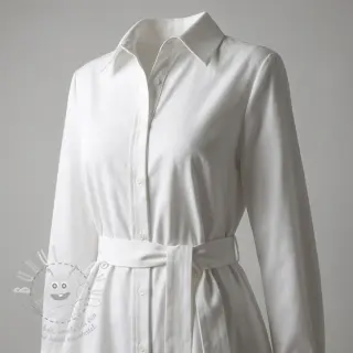 Bavlněná látka TWILL Mango white