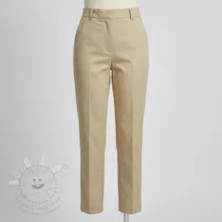 Bavlněná látka TWILL Mango light sand