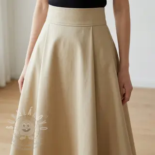 Bavlněná látka TWILL Mango light sand