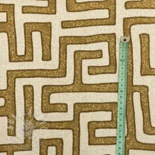 Dekorační látka RAFFIA ocre