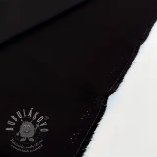 Viskóza se lnem BUBBLY black