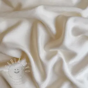 Viskóza se lnem BUBBLY off white