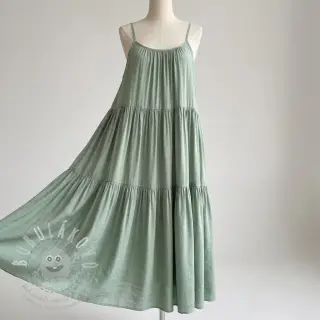 Viskóza se lnem BUBBLY light mint
