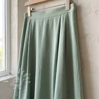Viskóza se lnem BUBBLY light mint