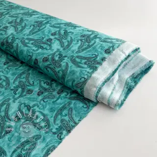 Viskóza RAYON POPLIN Paisley design C