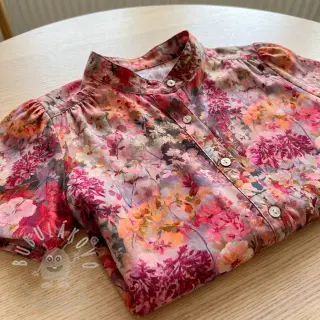 Viskóza RAYON POPLIN Blossoms design A