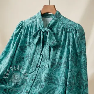 Viskóza RAYON POPLIN Paisley design C