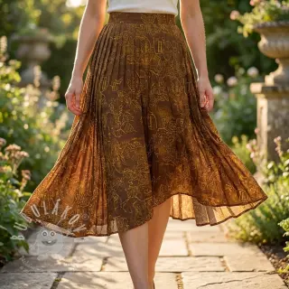 Viskóza RAYON POPLIN Flow design C