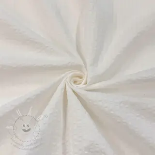 Bavlněná látka BUBBLE ecru