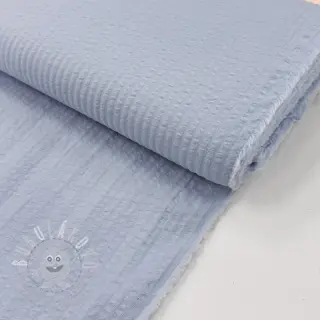 Bavlněná látka BUBBLE dusty blue