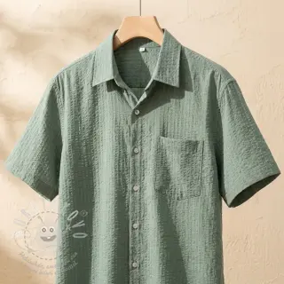 Bavlněná látka BUBBLE khaki