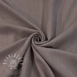 Viskóza se lnem WASHED taupe