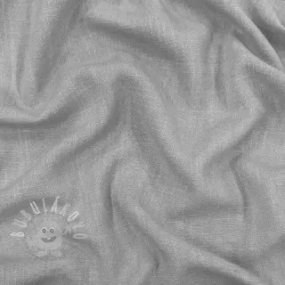 Viskóza se lnem WASHED grey