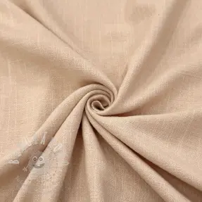 Viskóza se lnem WASHED beige