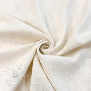 Viskóza se lnem WASHED light beige