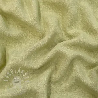 Viskóza se lnem WASHED light lime
