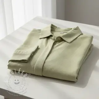 Viskóza se lnem WASHED light lime