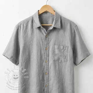 Viskóza se lnem WASHED grey