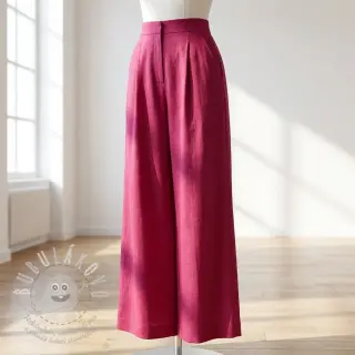 Viskóza se lnem WASHED berry