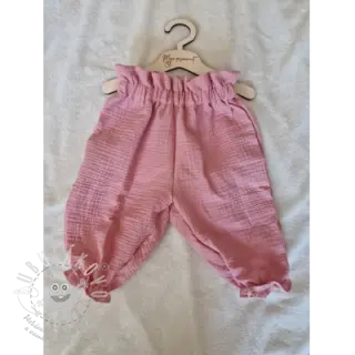 Dvojitá gázovina/mušelín soft rose