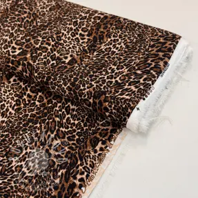 Viskóza RADIANCE Skinny brown digital print