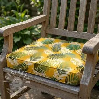 Dekorační látka OUTDOOR Hendaye jaune