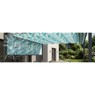 Dekorační látka OUTDOOR Marquise blanc